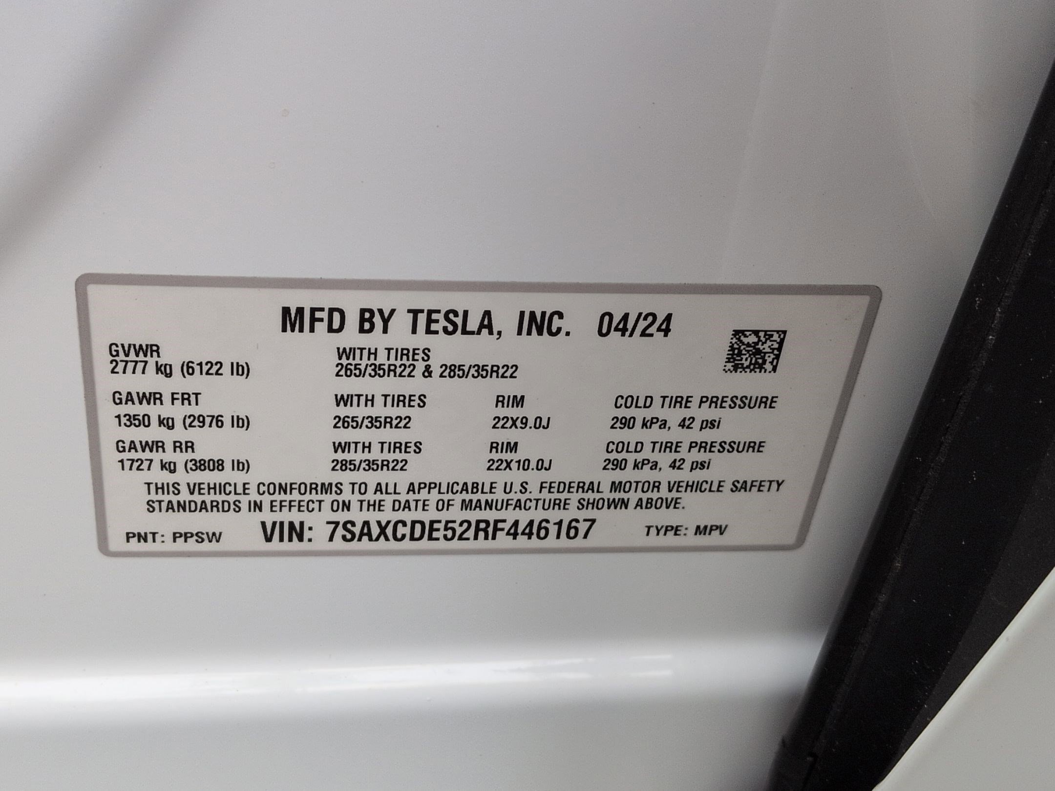 Used 2024 Tesla Model X AWD/4WD image 35