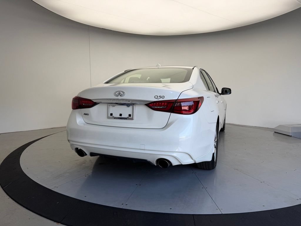 Used 2019 INFINITI Q50 Luxe w/ Essential Package (3.0T Luxe) AWD/4WD image 2