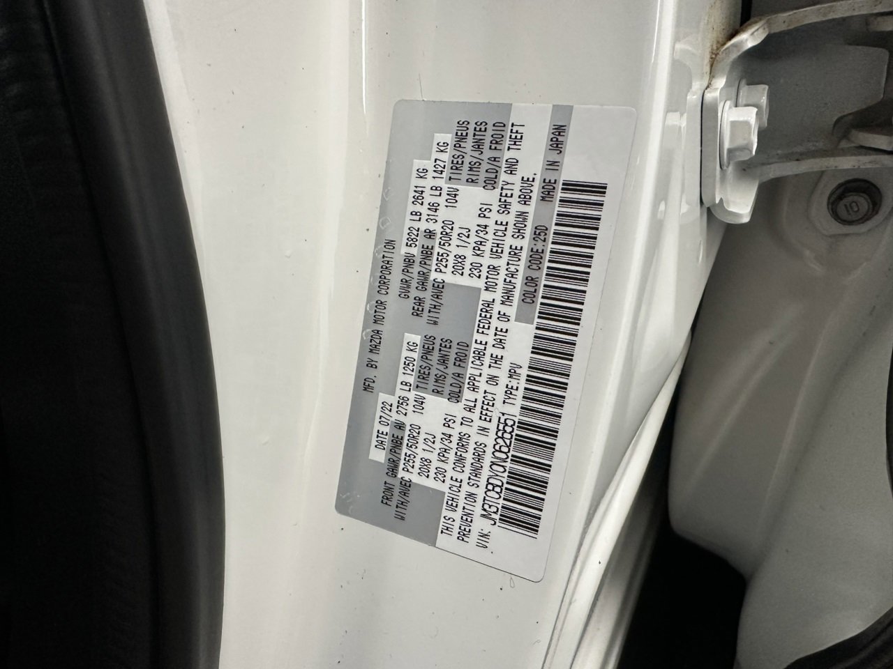 Used 2022 MAZDA CX-9 Grand Touring image 38