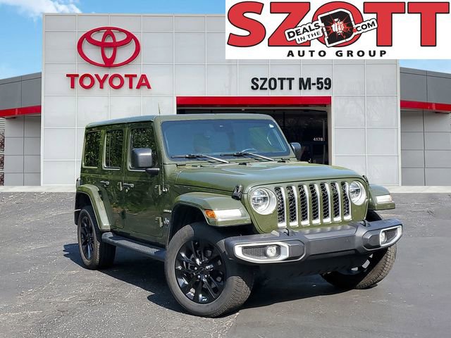 Used 2021 Jeep Wrangler Unlimited Sahara w/ Cold Weather Group AWD/4WD image 1