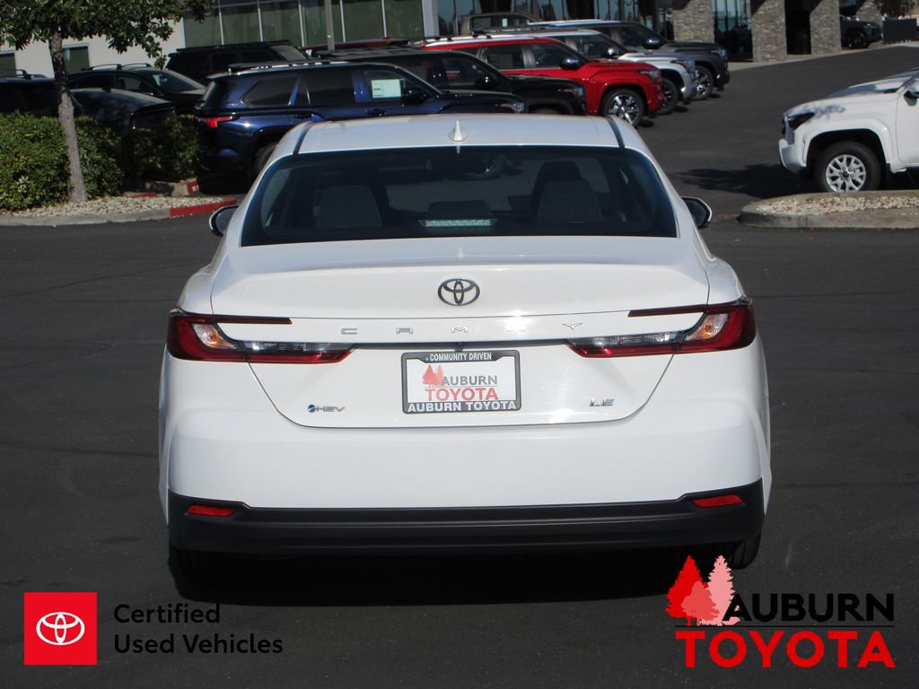 Certified 2025 Toyota Camry LE image 5