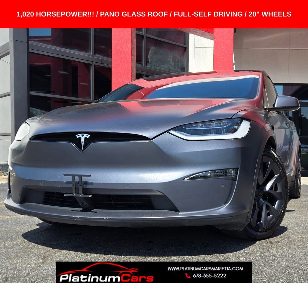 Used 2022 Tesla Model X Plaid image 1