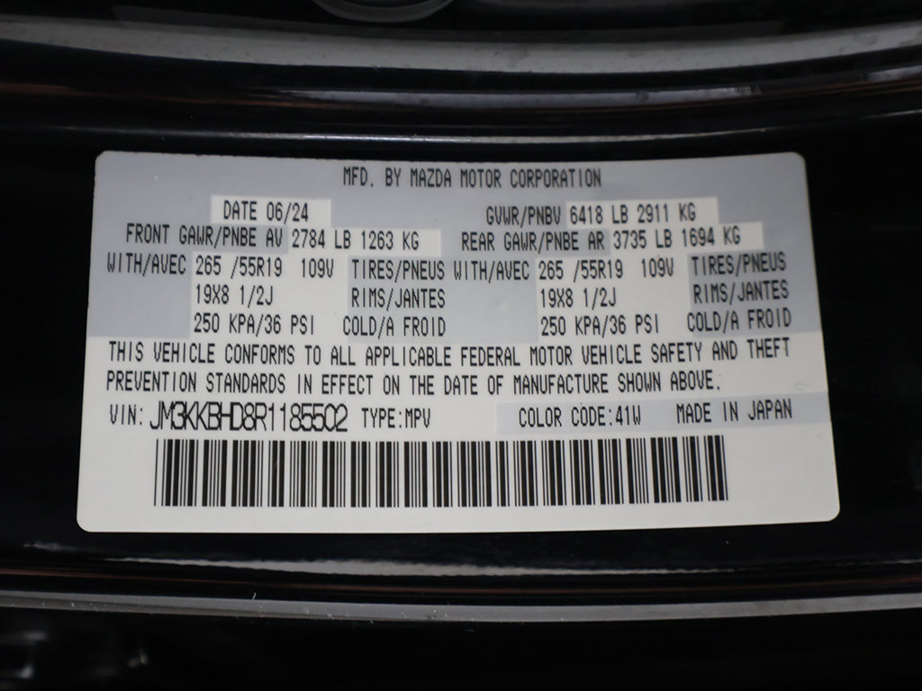 Used 2024 MAZDA CX-90 3.3 Turbo w/ Preferred Package AWD/4WD image 58