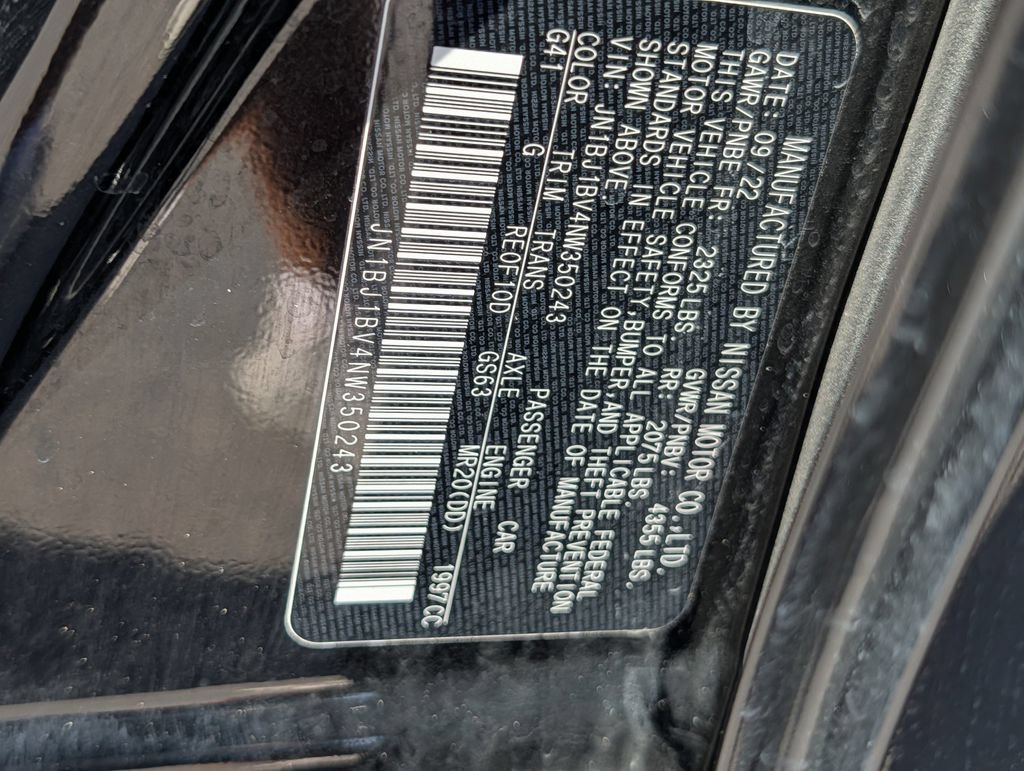 Used 2022 Nissan Rogue Sport SV FWD image 36