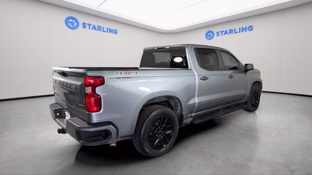 Certified 2023 Chevrolet Silverado 1500 Custom w/ LPO, Dark Essentials Package AWD/4WD image 9