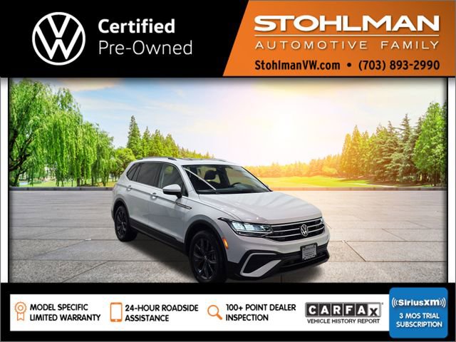 Certified 2022 Volkswagen Tiguan SE