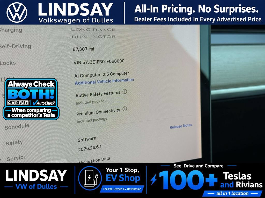 Used 2018 Tesla Model 3 Long Range AWD/4WD image 21
