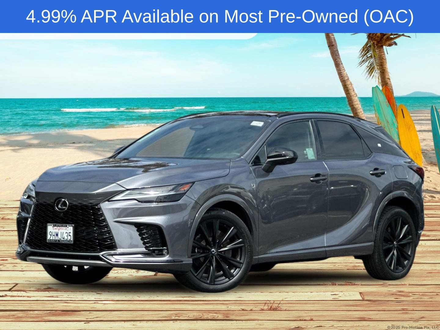 Used 2023 Lexus RX 500h F Sport w/ Cold Area Package AWD/4WD image 1