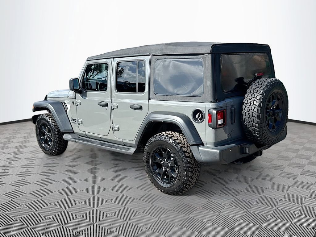 Used 2021 Jeep Wrangler Unlimited Willys image 8