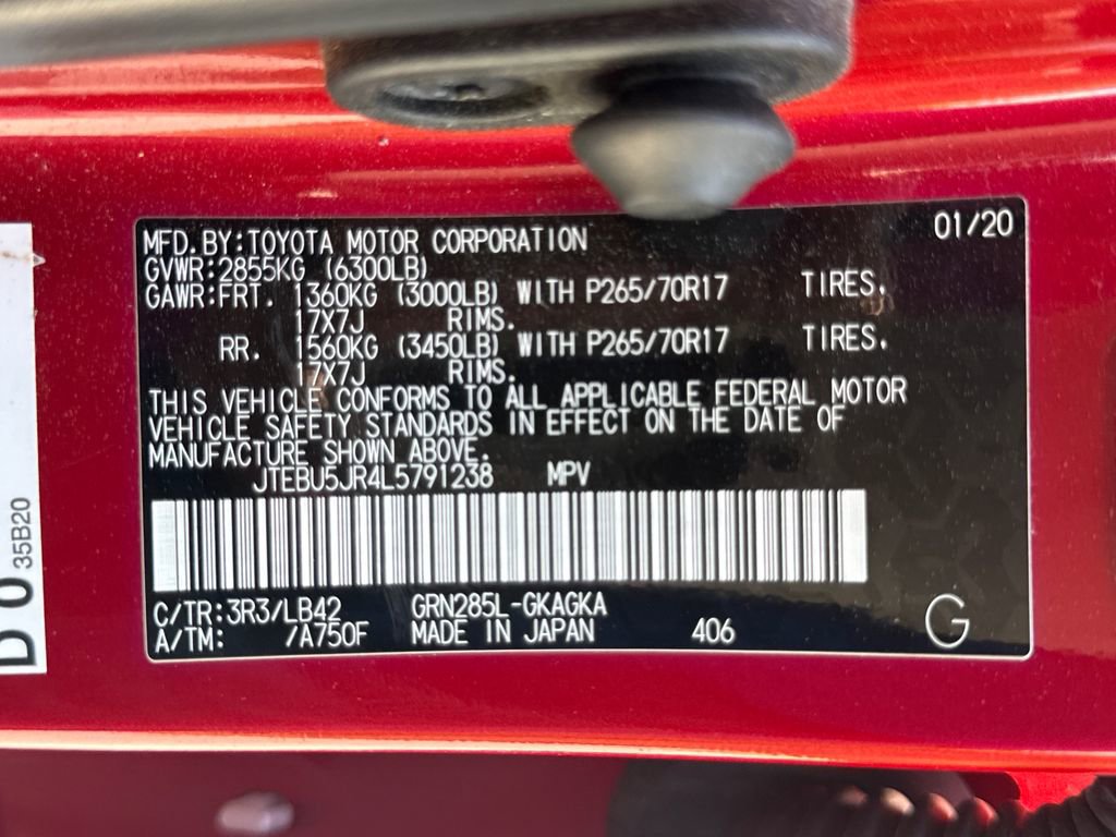 Used 2020 Toyota 4Runner SR5 Premium w/ Moonroof Package image 35