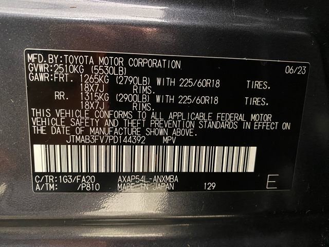 Certified 2023 Toyota RAV4 SE w/ Weather & Moonroof Package image 24