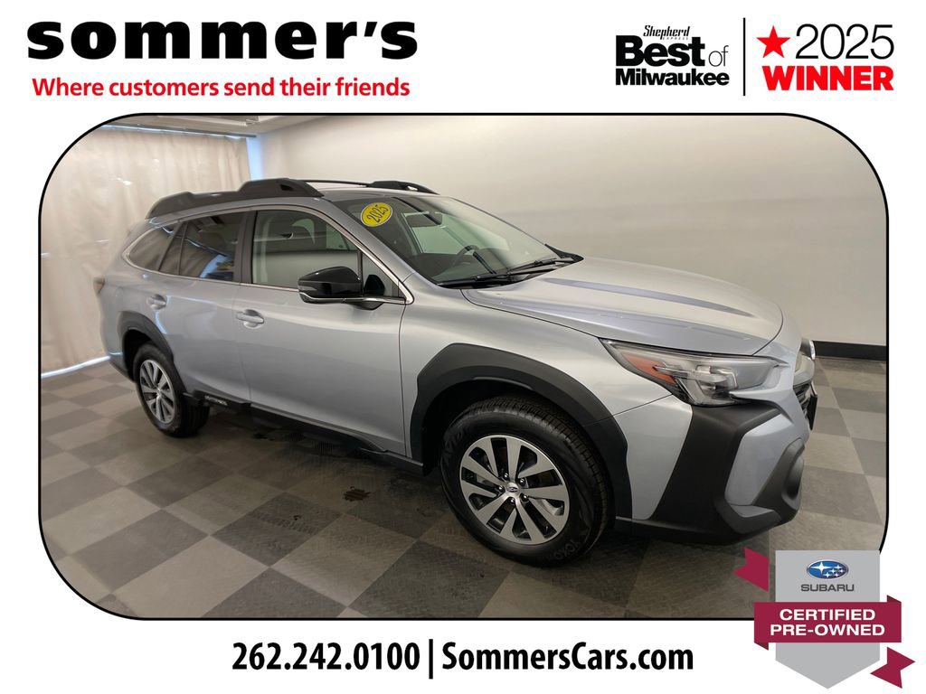 Certified 2025 Subaru Outback Premium w/ Popular Package #1A image 7