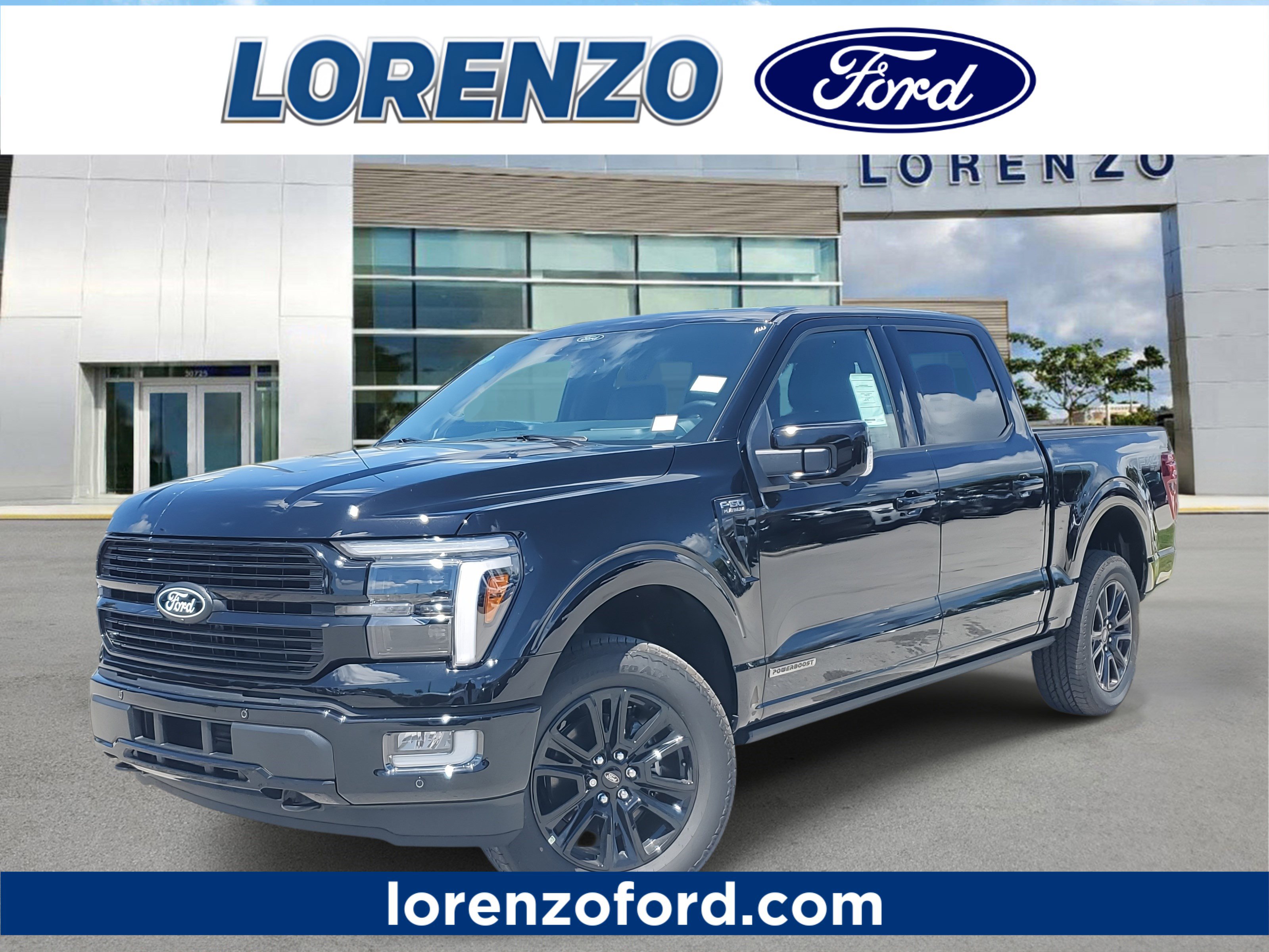 New 2025 Ford F150 Platinum w/ Equipment Group 702A High