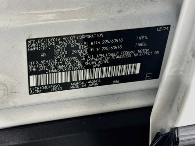 Certified 2024 Toyota RAV4 SE w/ Weather & Moonroof Package AWD/4WD image 34