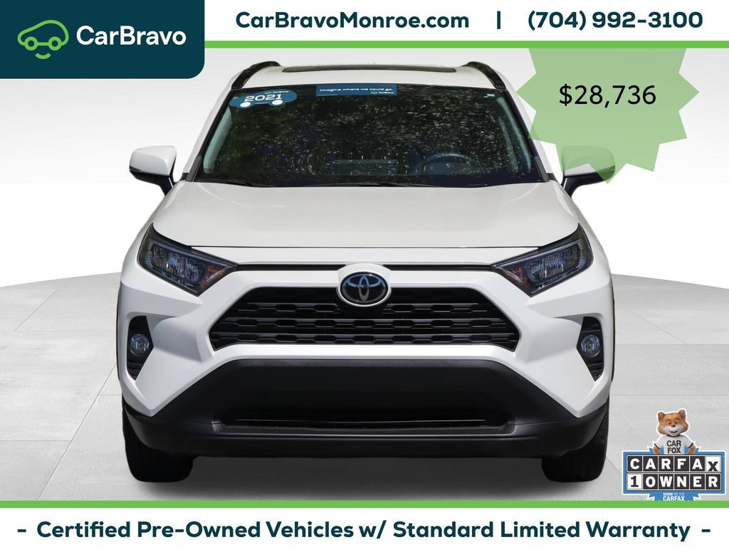 Used 2021 Toyota RAV4 XLE Premium FWD image 9