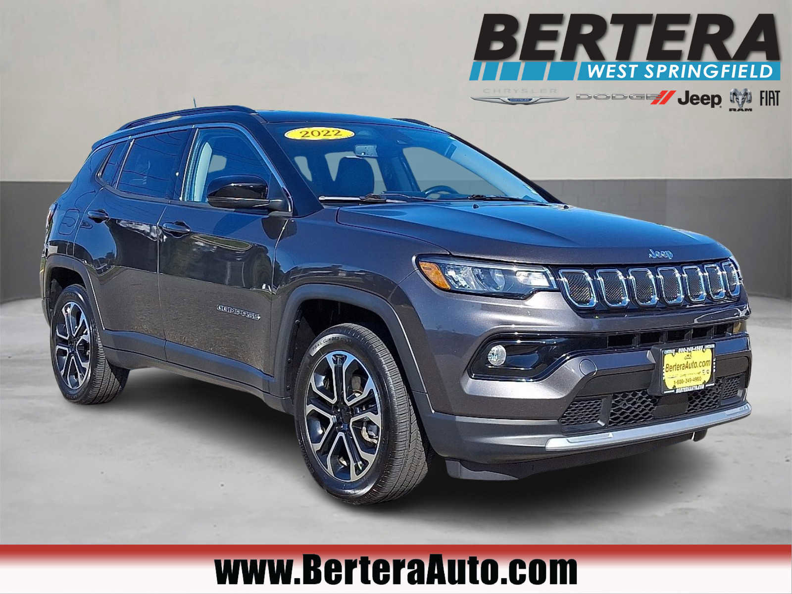 Certified 2022 Jeep Compass Limited image 1