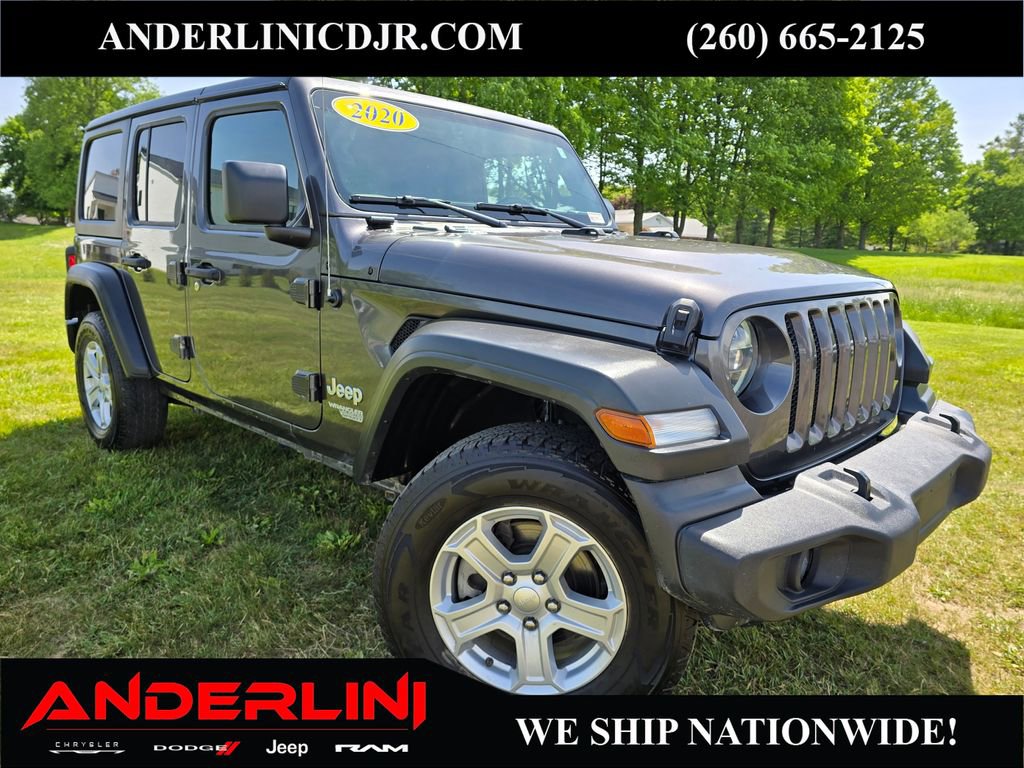 Used 2020 Jeep Wrangler Unlimited Sport S