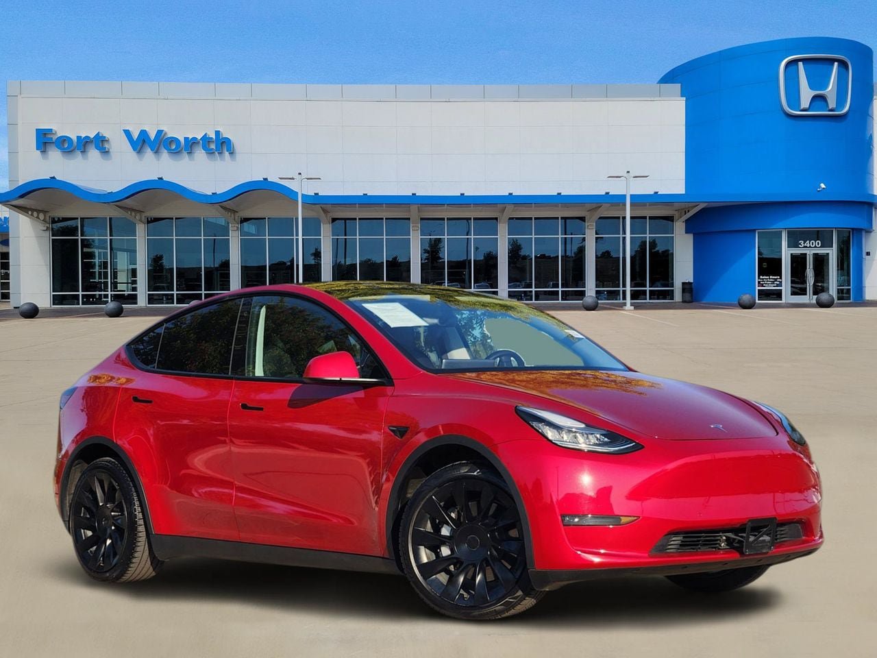 Used 2020 Tesla Model Y Long Range AWD/4WD image 1