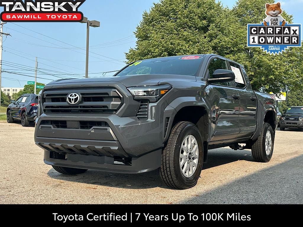 Certified 2024 Toyota Tacoma SR w/ SR Upgrade Package