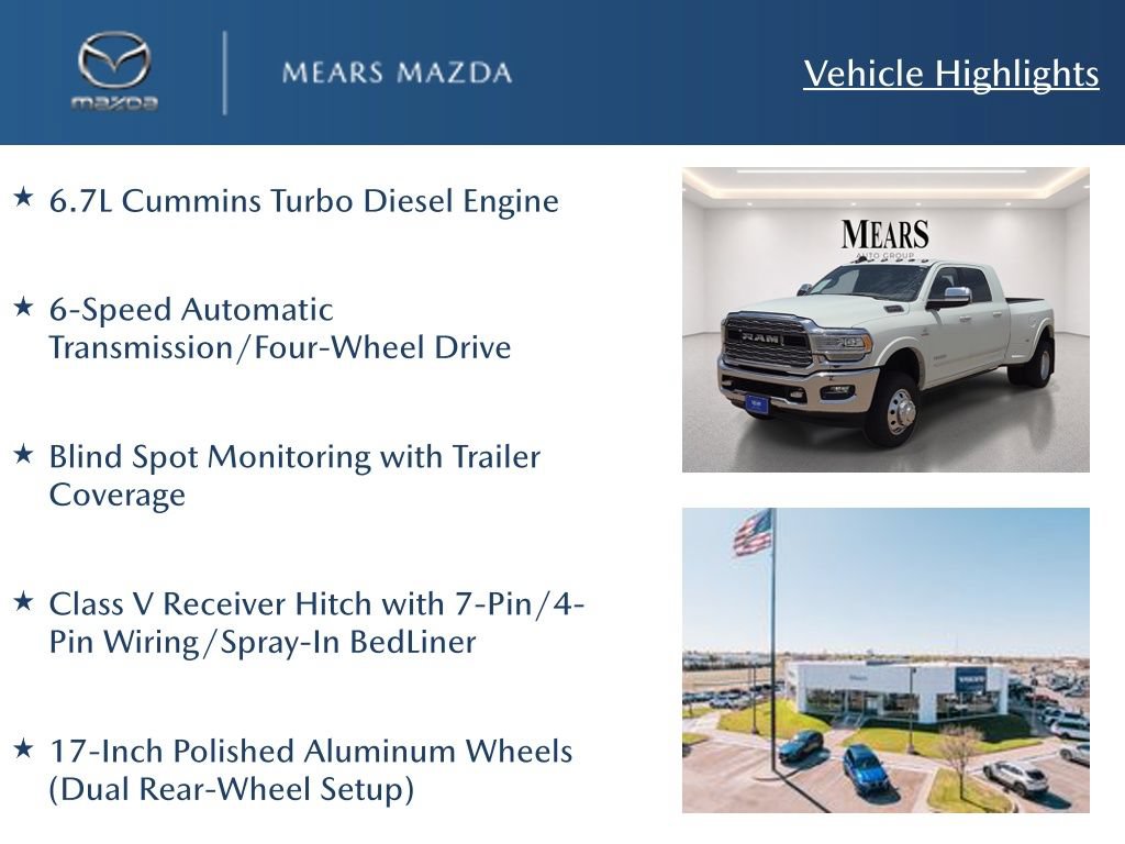 Used 2020 RAM 3500 Limited AWD/4WD image 2