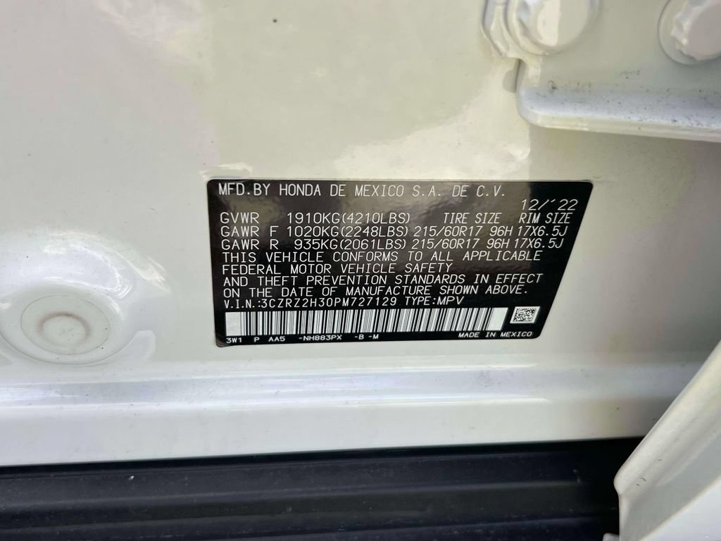 Used 2023 Honda HR-V LX image 16