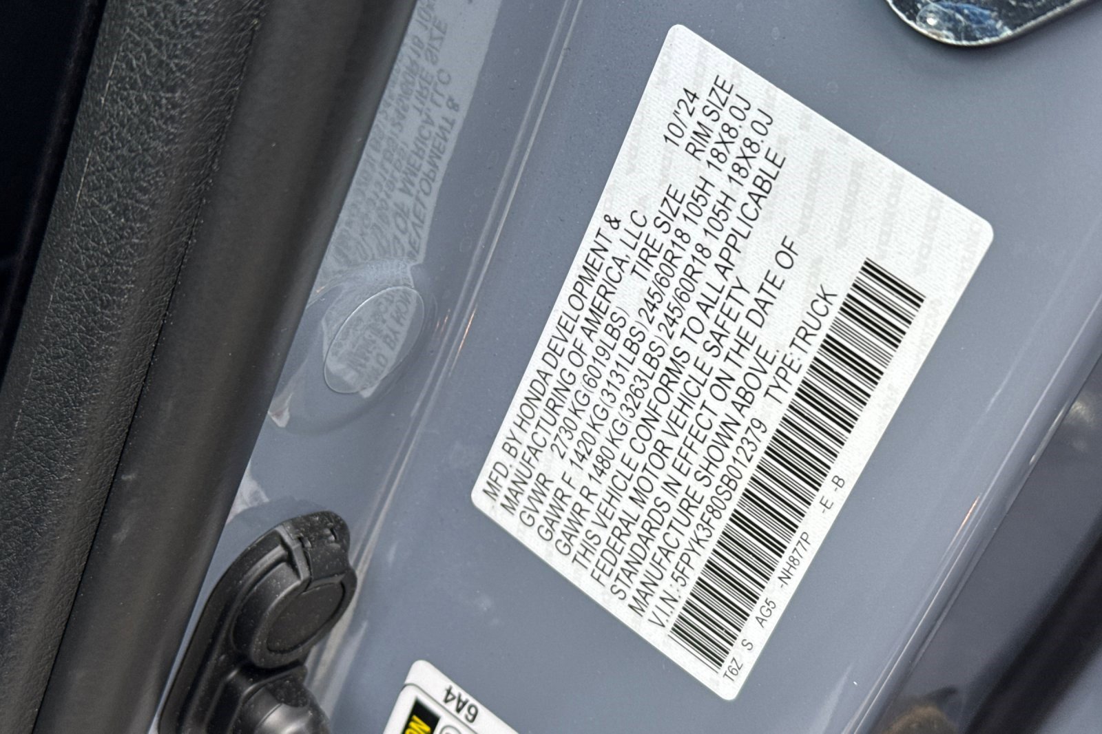 Certified 2025 Honda Ridgeline Black Edition image 22