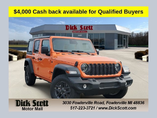 New 2026 Jeep Wrangler Unlimited Sport AWD/4WD 360° Tour