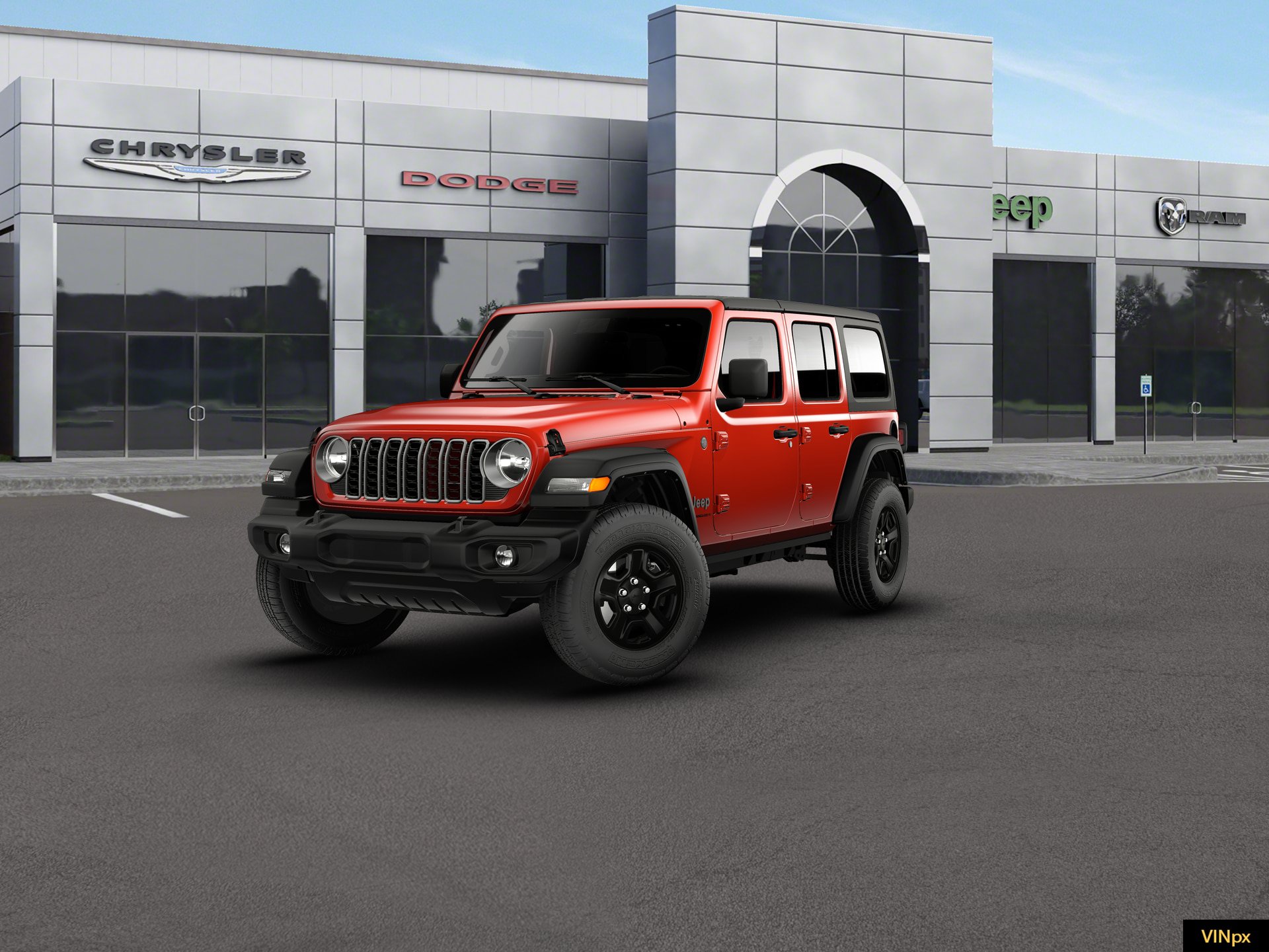 New 2026 Jeep Wrangler Unlimited Sport