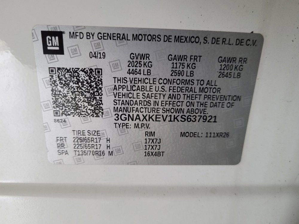 Used 2019 Chevrolet Equinox LT image 33