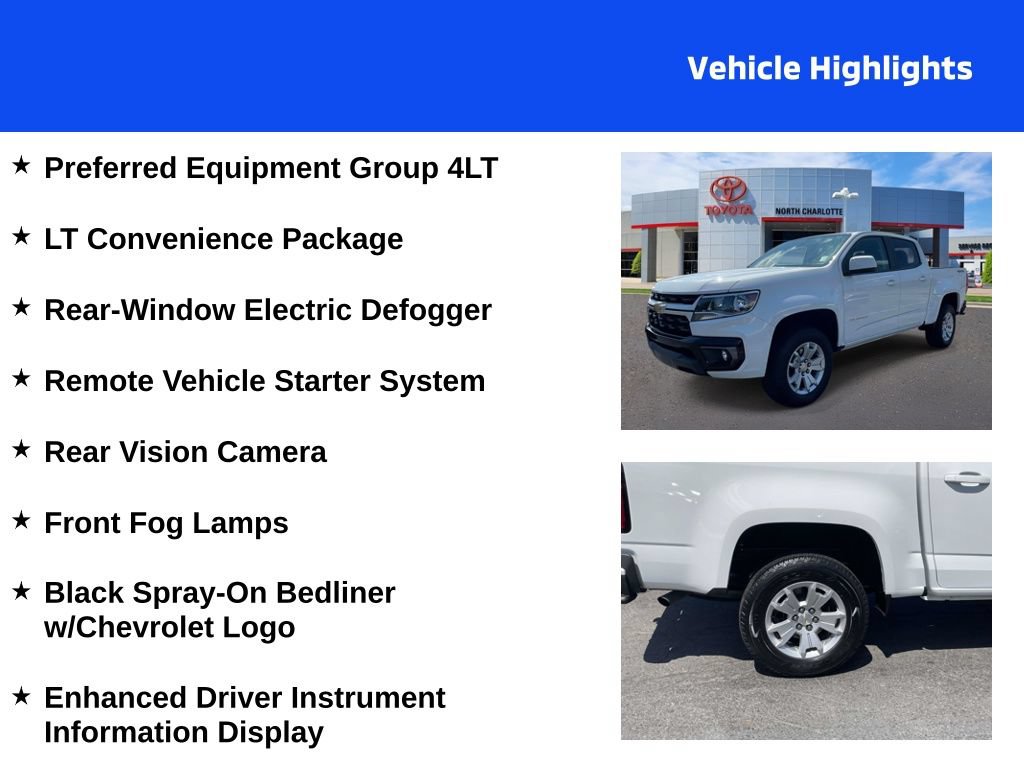 Used 2022 Chevrolet Colorado LT w/ LT Convenience Package AWD/4WD image 4