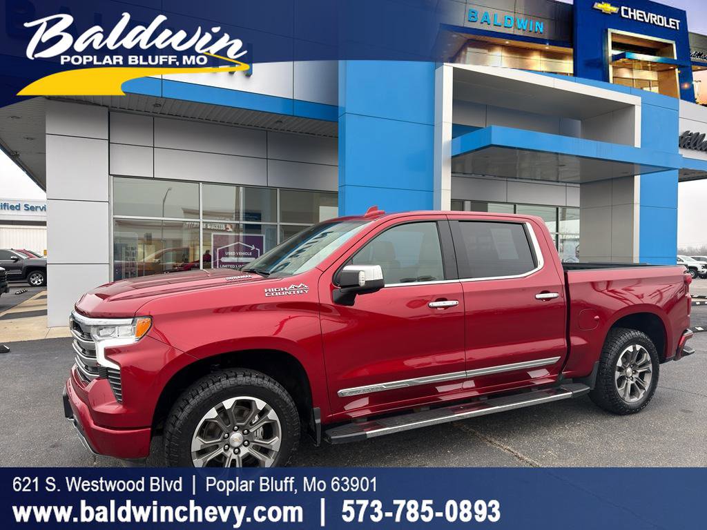 Used 2023 Chevrolet Silverado 1500 High Country w/ Z71 Off-Road Package AWD/4WD image 1