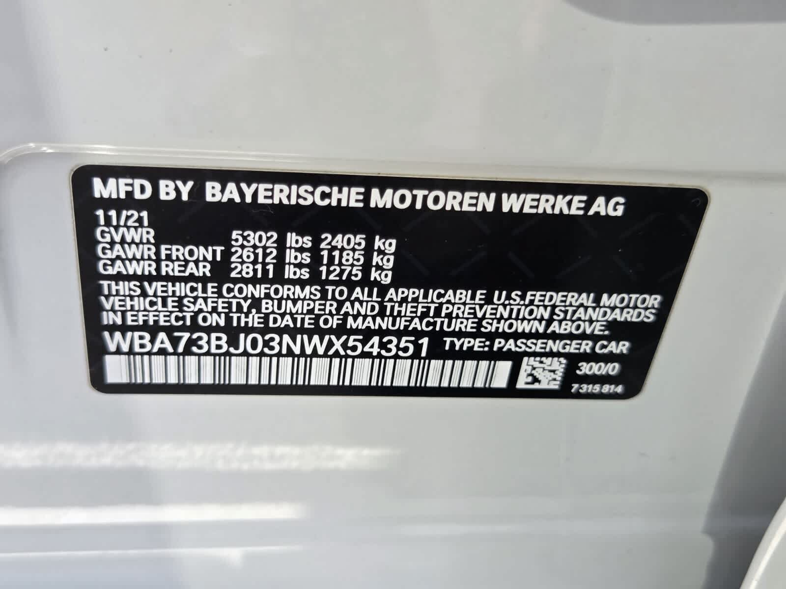 Used 2022 BMW 540i xDrive w/ Executive Package AWD/4WD image 23