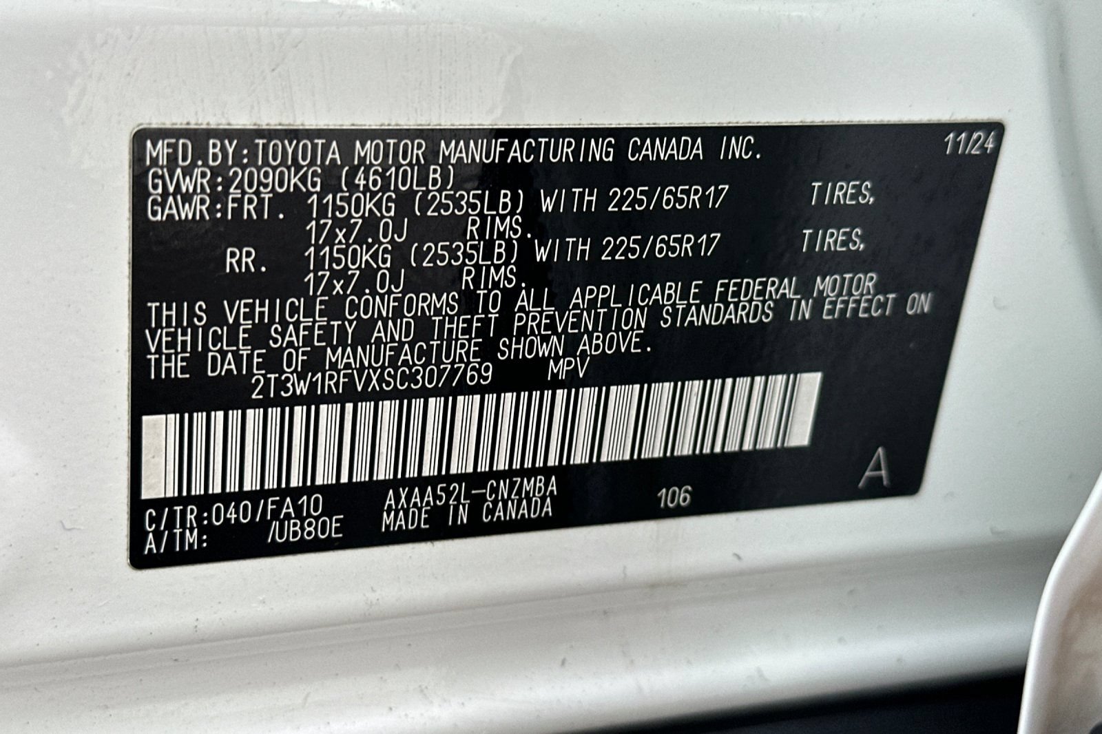 Used 2025 Toyota RAV4 XLE w/ Convenience Package FWD image 40