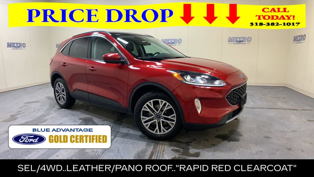 Certified 2022 Ford Escape SEL