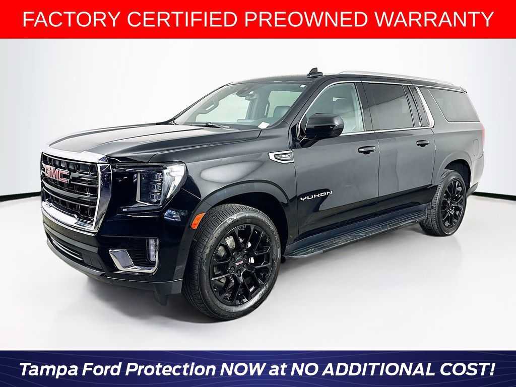 Used 2022 GMC Yukon XL SLE RWD image 1