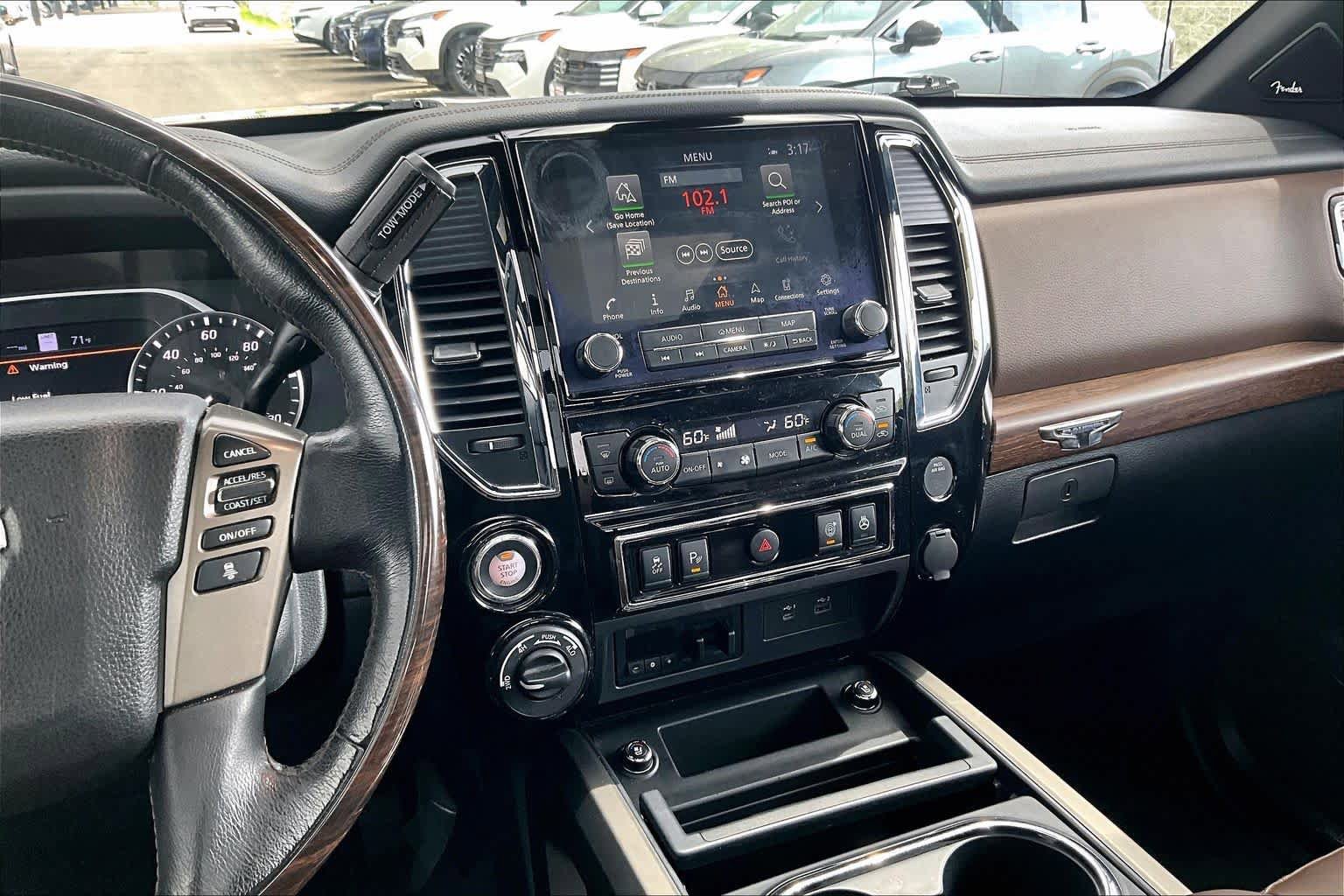 Used 2021 Nissan Titan Platinum Reserve w/ Moonroof Package AWD/4WD image 7
