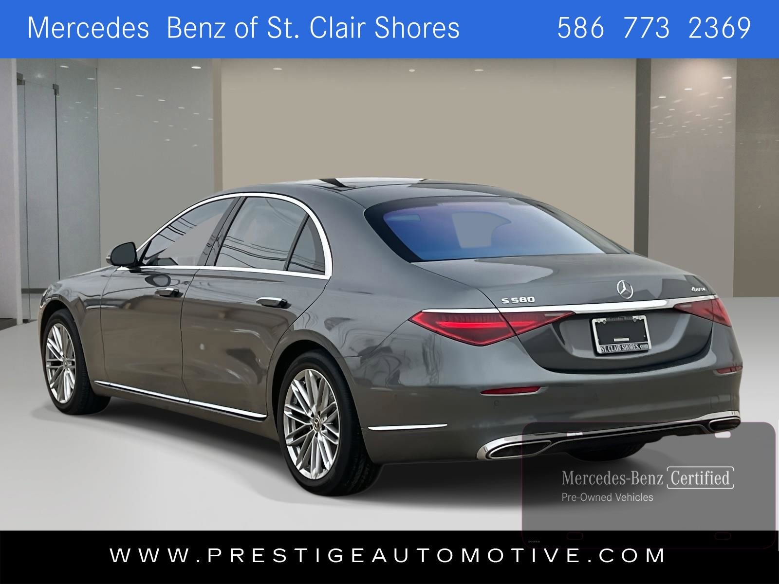 Used 2023 Mercedes-Benz S 580 4MATIC Sedan image 3