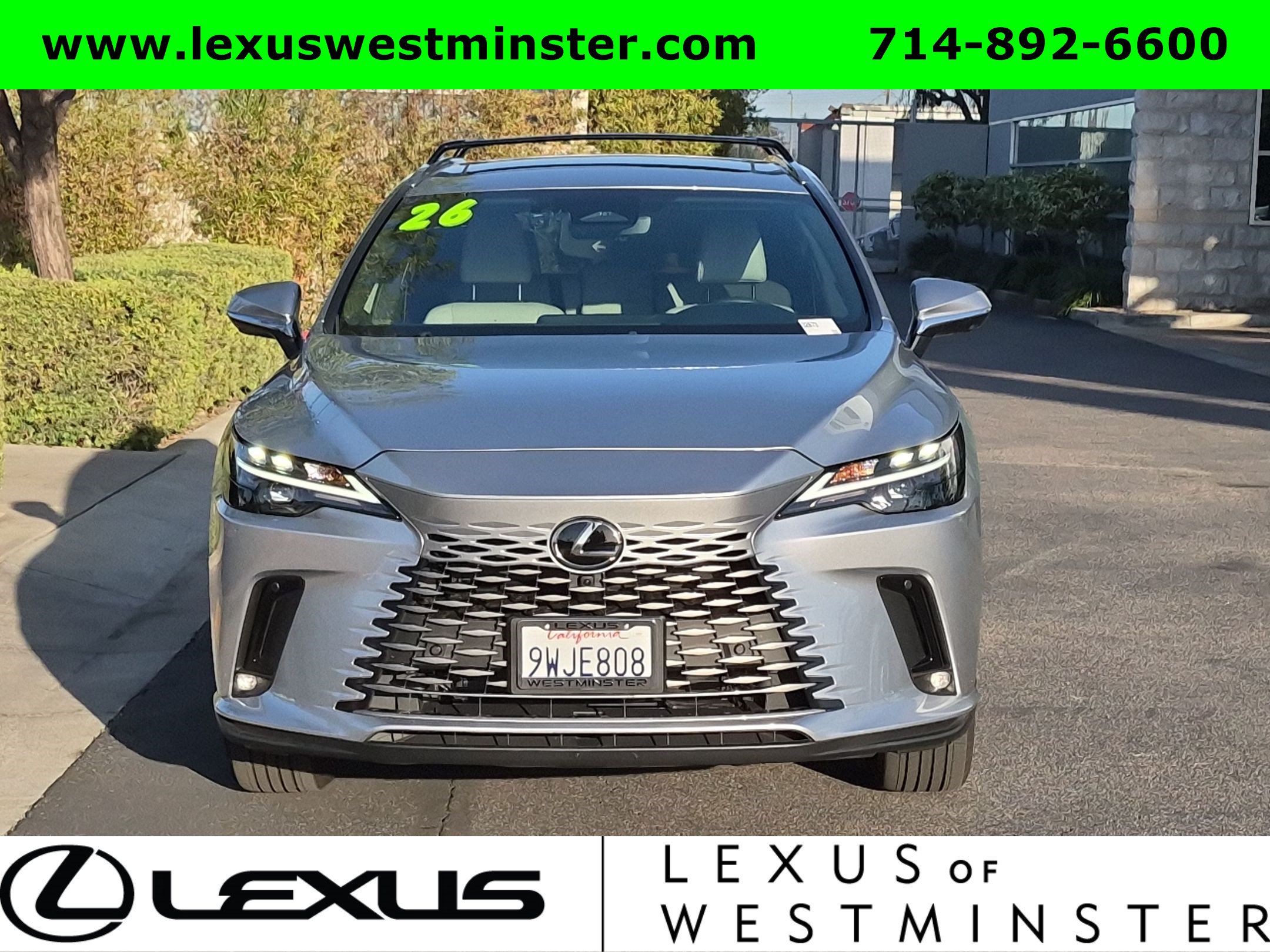 Certified 2026 Lexus RX 350h w/ Convenience Package AWD/4WD image 2