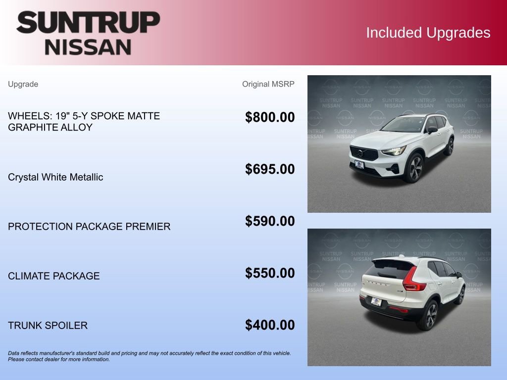 Used 2023 Volvo XC40 B5 Plus w/ Protection Package Premier image 19