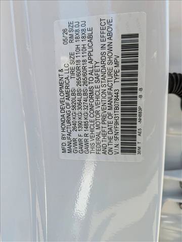 New 2026 Honda Passport RTL image 17