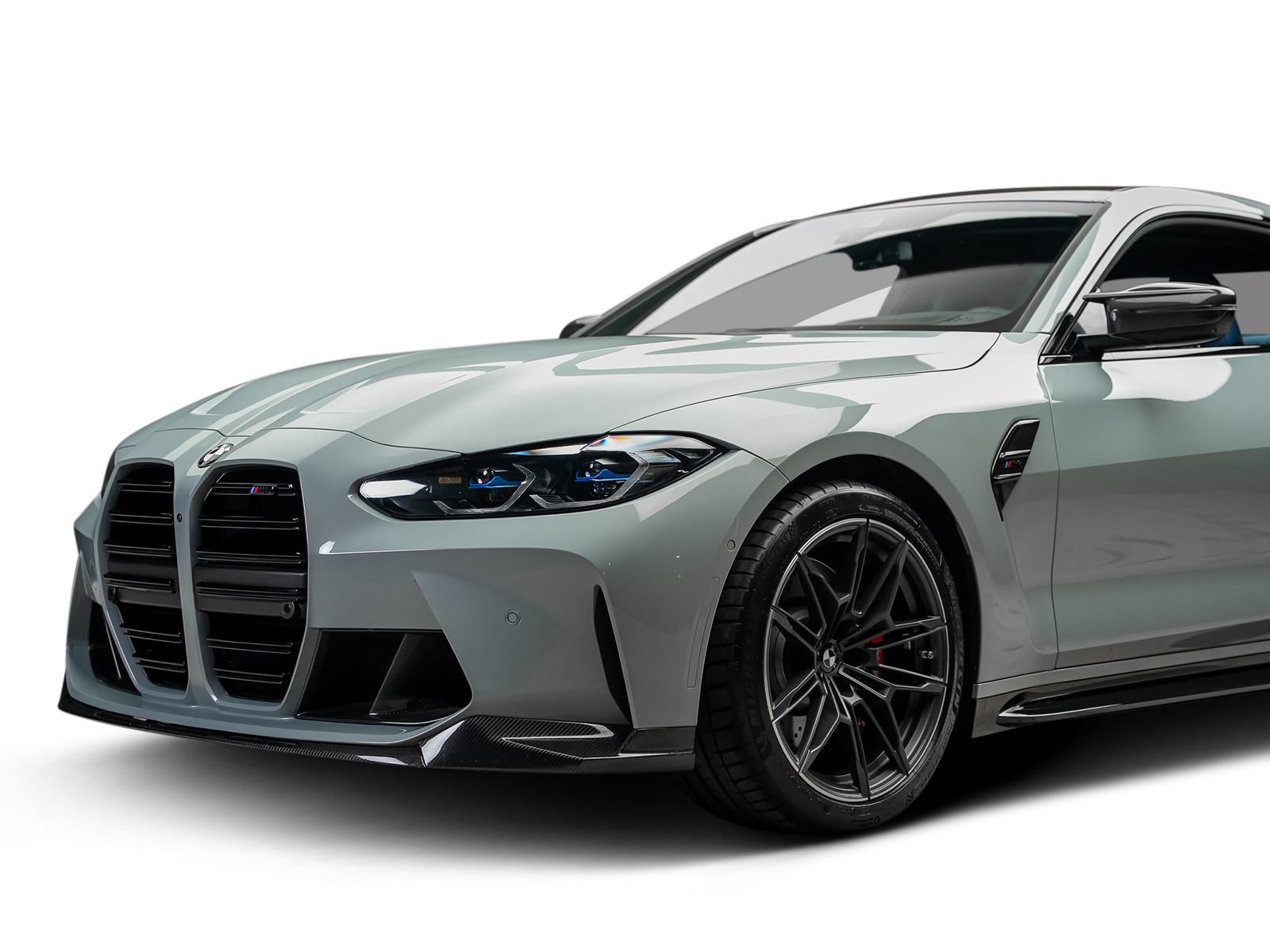 Used 2021 BMW M4 Coupe w/ M Carbon Exterior Package RWD image 10