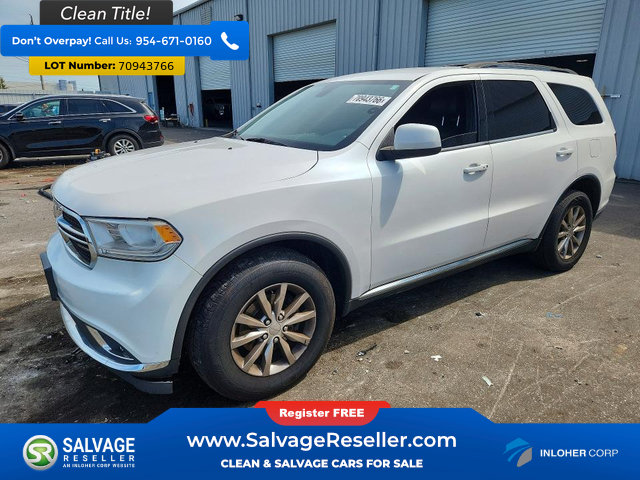 Used 2017 Dodge Durango SXT w/ Quick Order Package 23B