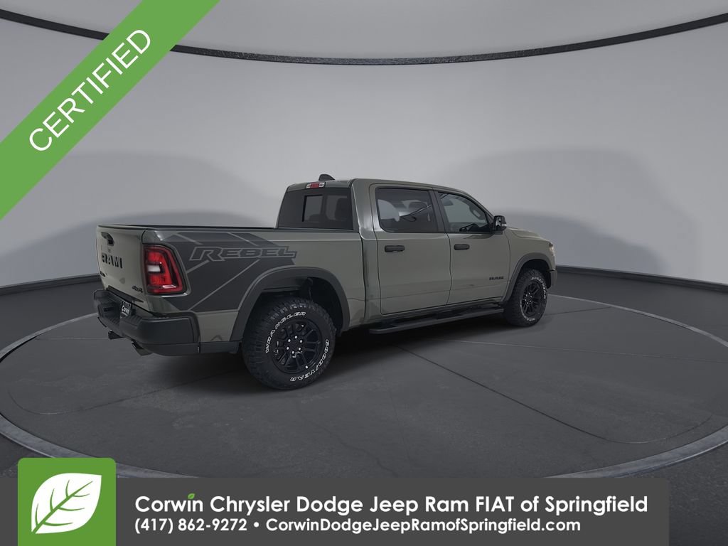 Certified 2026 RAM 1500 Rebel w/ Bed Utility Group AWD/4WD image 15