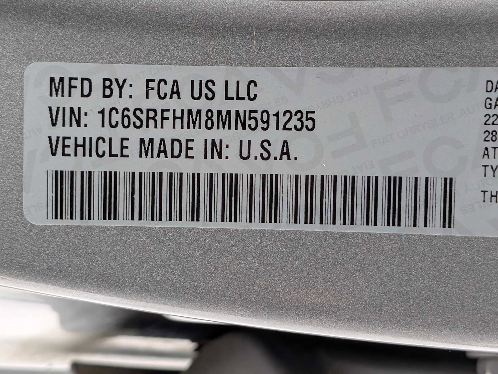 Used 2021 RAM 1500 Limited w/ Night Edition image 37