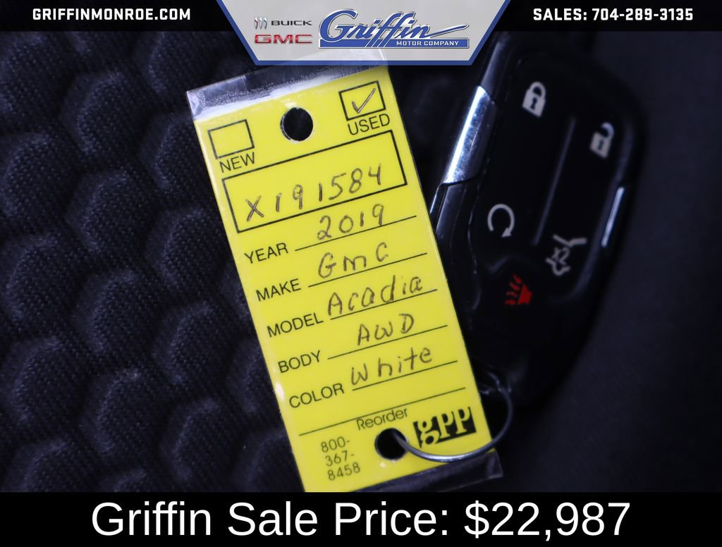 Certified 2019 GMC Acadia SLE AWD/4WD image 47