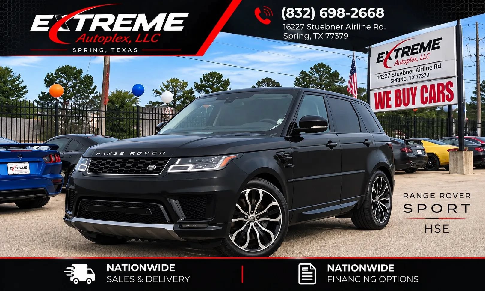 Used 2021 Land Rover Range Rover Sport HSE Silver Edition AWD/4WD image 1