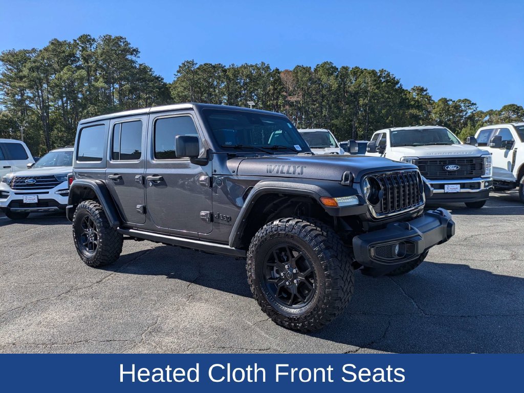 Used 2024 Jeep Wrangler Unlimited Sport AWD/4WD image 2