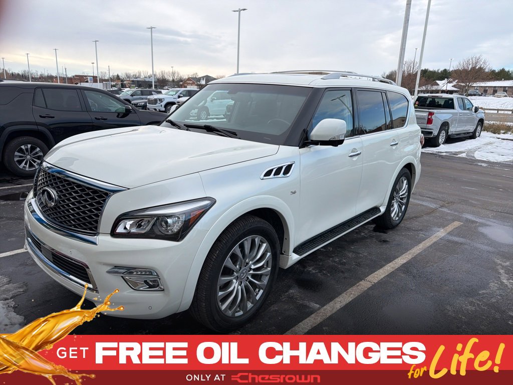 Used 2015 INFINITI QX80 Luxe w/ 22" Wheel Package image 1