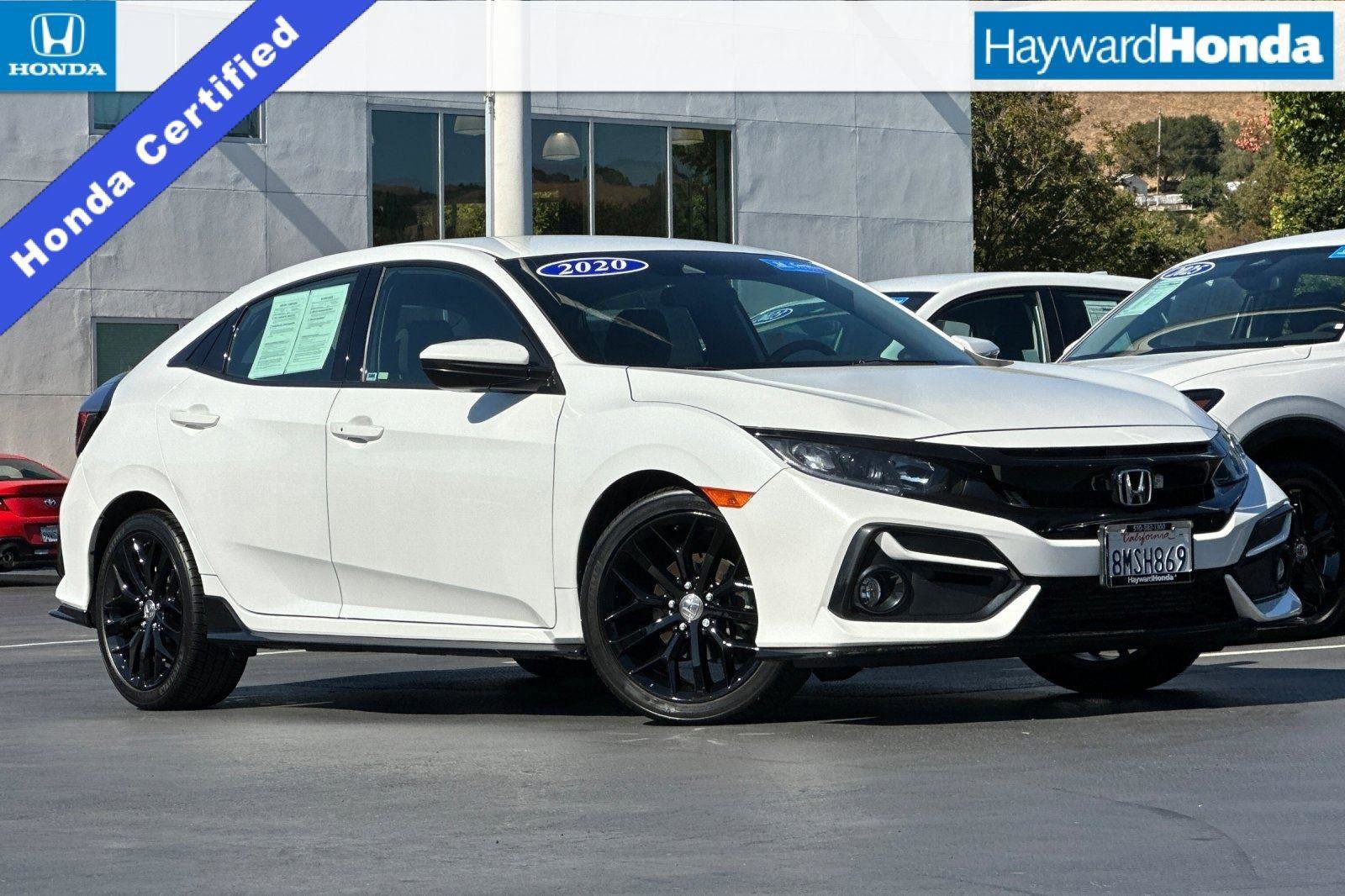 Certified 2020 Honda Civic Sport