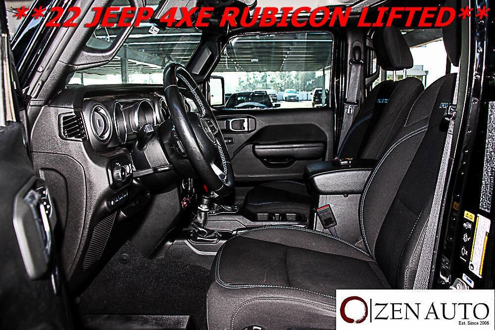 Used 2022 Jeep Wrangler Unlimited Rubicon 4xe w/ Cold Weather Group image 31